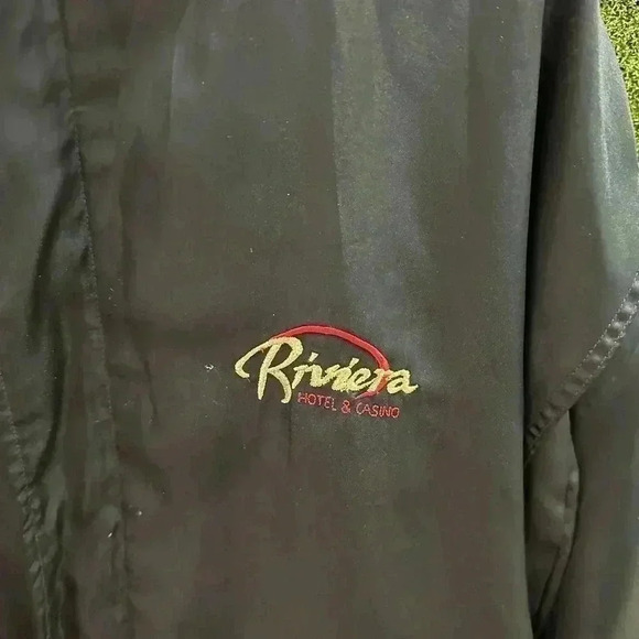 Vintage Riviera Satin Jacket  Size XXL - Picture 4 of 6